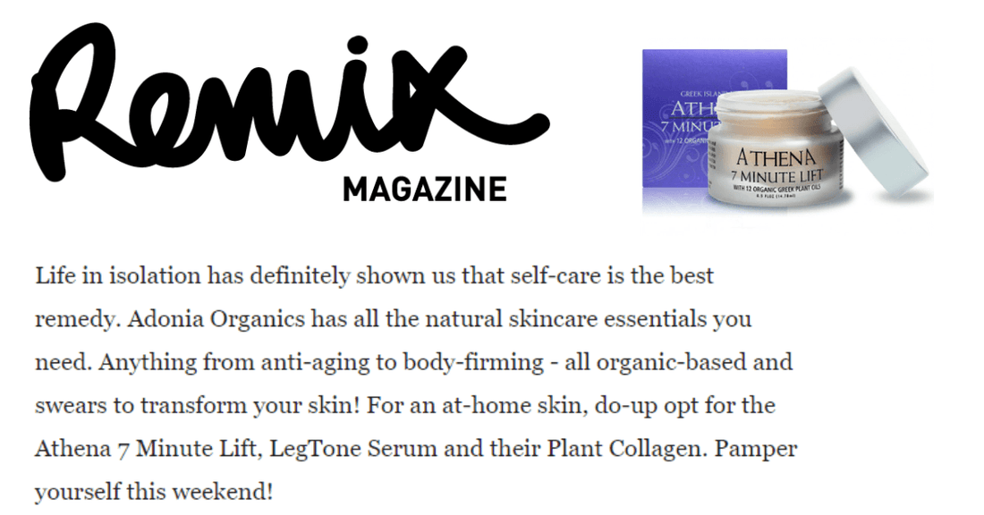New Zealand’s Remix Magazine Hails Adonia Organics as a “Favourite” - Adonia Organics