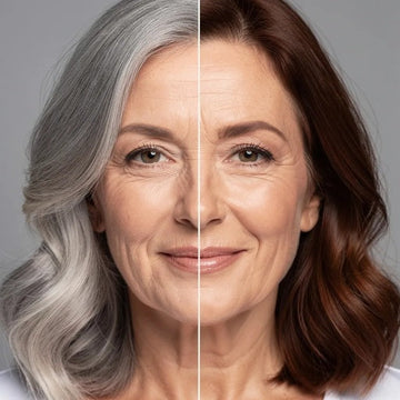 Natural Gray Hair vs. Color-Treated Hair