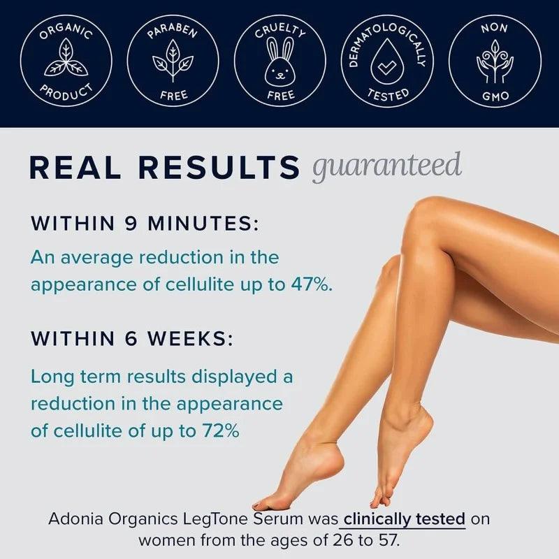 Real Results guaranteed - Adonia Organics Legtone Serum