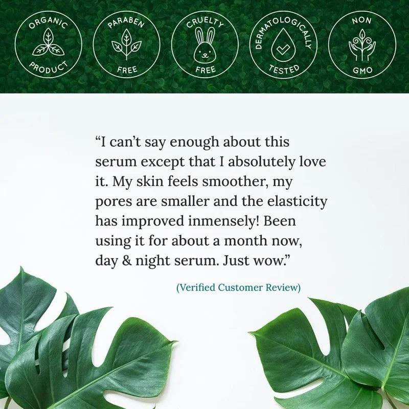 Testimonial - Adonia Organics Plant Collagen Body Mist