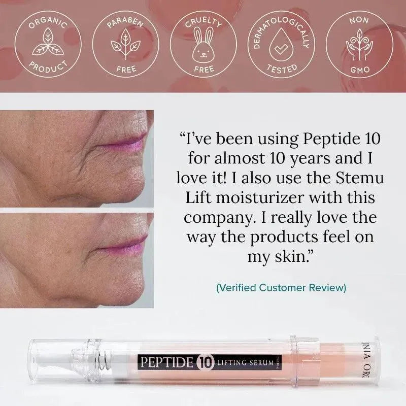 Testimonial - Peptide 10 by Adonia Organics