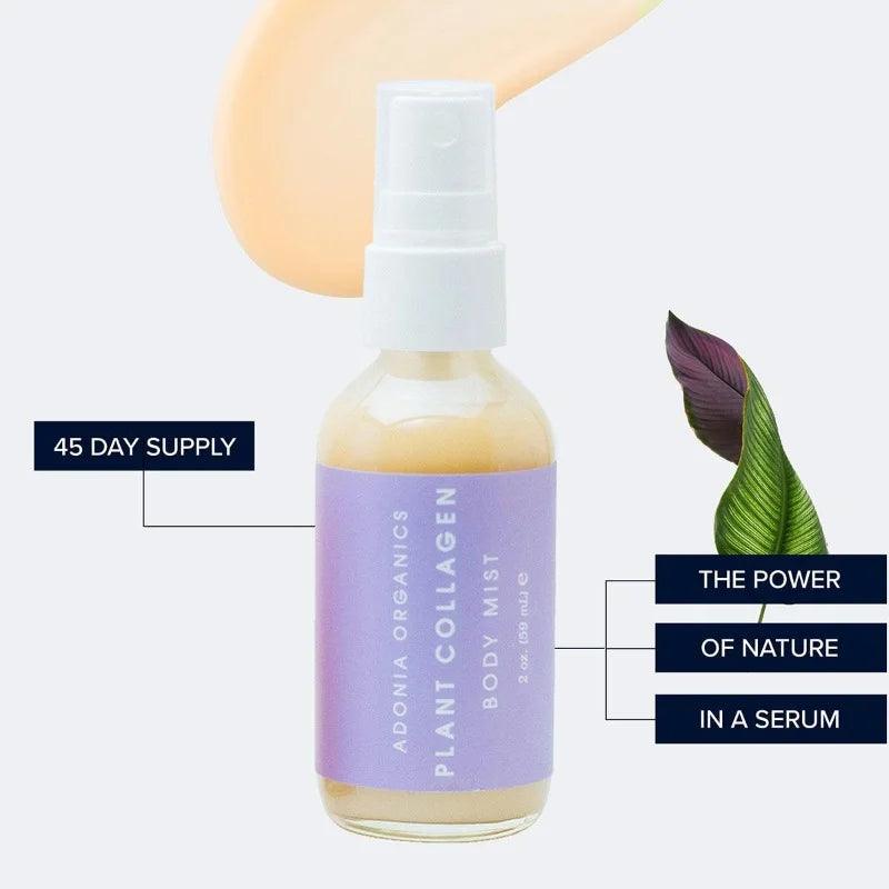 45 day supply - Adonia Organics Plant Collagen Body Mist