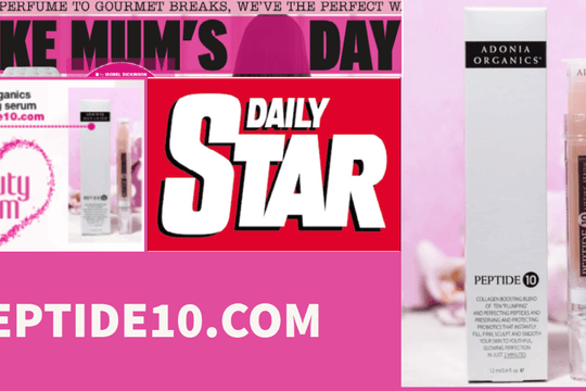 UK Tabloid Daily Star Features Peptide 10 for Mum!