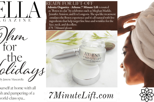 Ohm for the Holidays – <em>Bella Magazine</em> Recommends Athena 7 Minute Lift