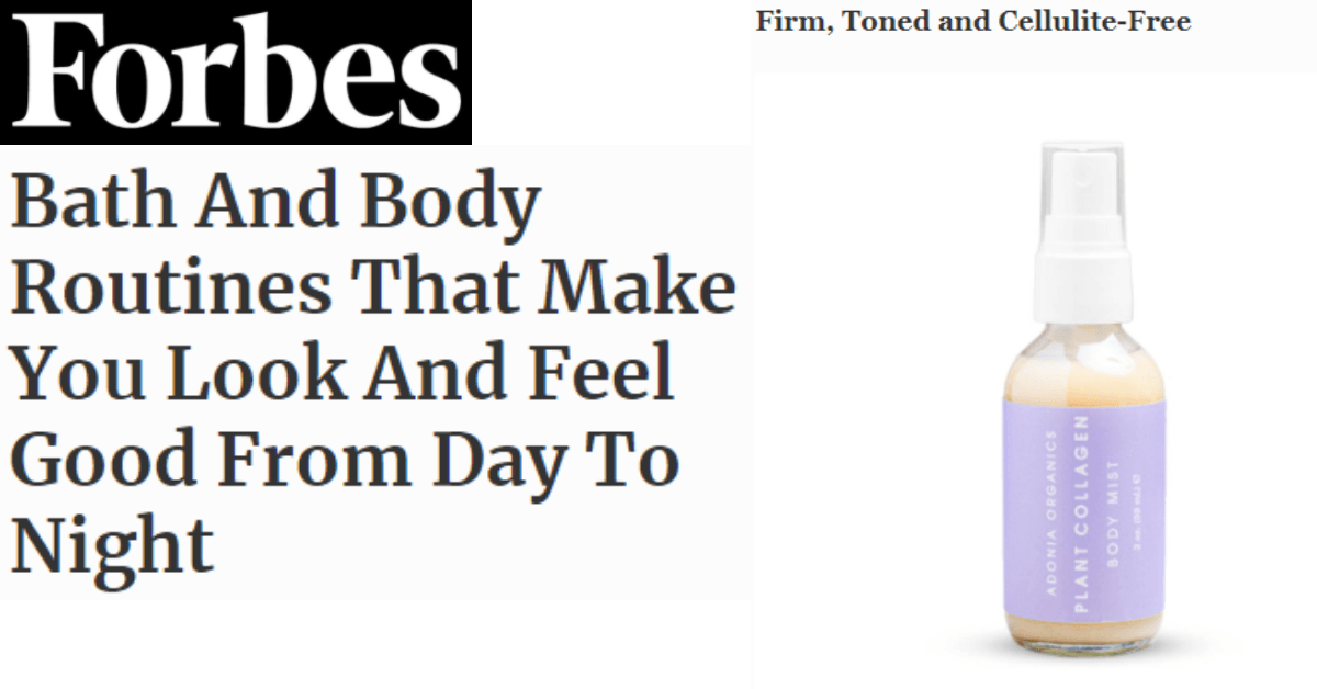 Adonia Organics Makes it Big – Big as in Forbes - Adonia Organics