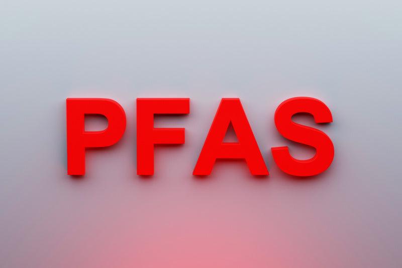 Bold Red Letters PFAS
