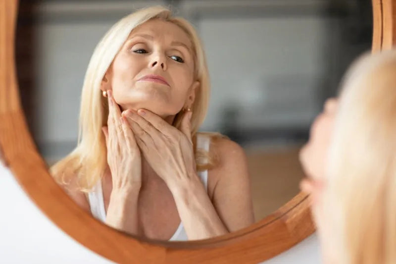 Saggy Skin Turkey Neck Aging Skin Collagen Treatment