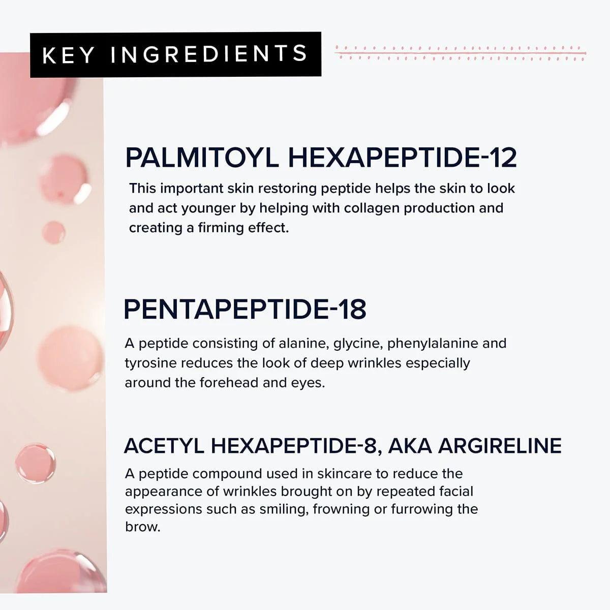 Key Ingredients in  Peptide 10 by Adonia Organics