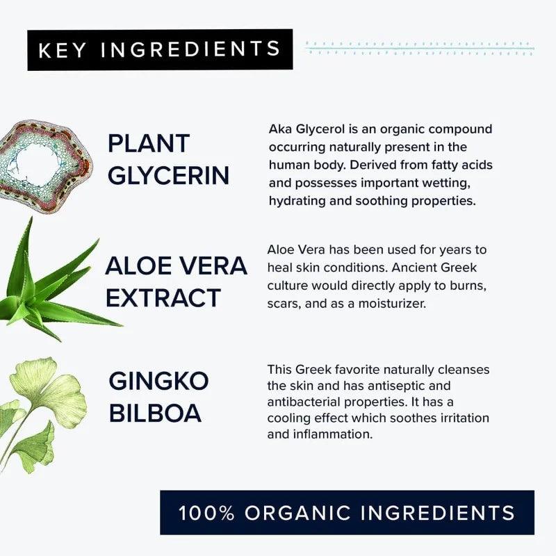 Key Ingredients in Adonia Organics Plant Collagen Body Mist