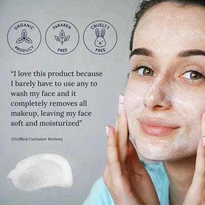 I love Adonias Daily Cleansing Gel. I barely use any to wash my face.