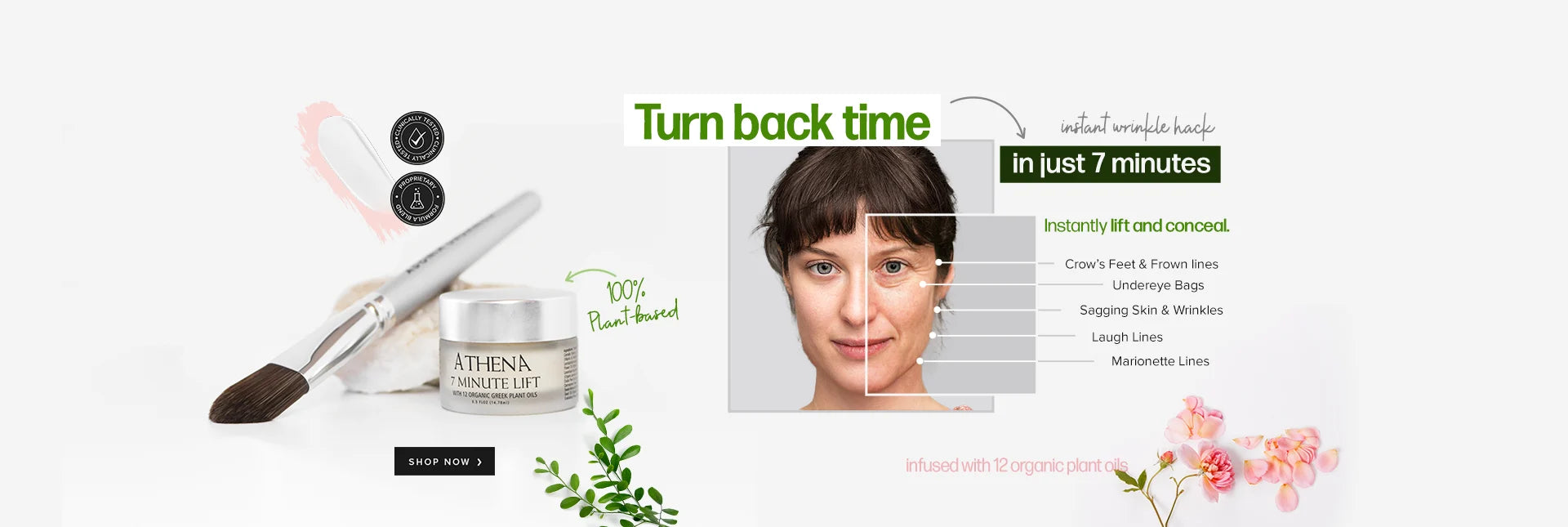 Athena 7 Minute Lift - Hide wrinkles in just 7 minutes
