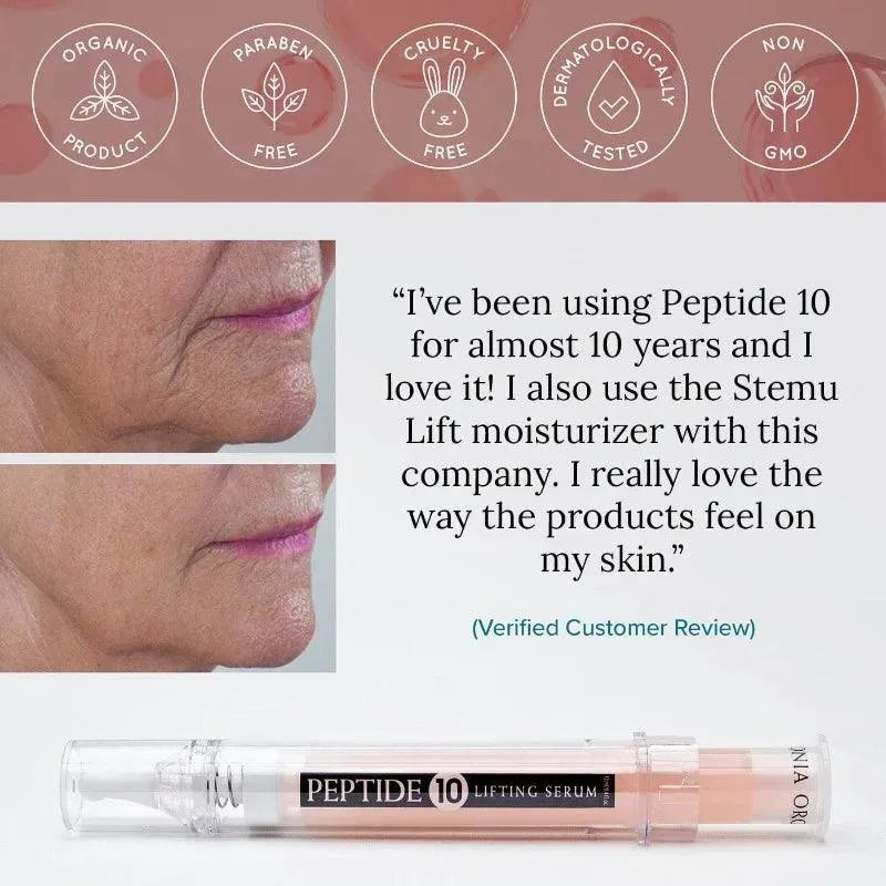 Testimonial -  Peptide 10 by Adonia Organics