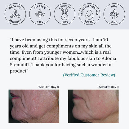 Stemulift Moisturizer - Adonia Organics